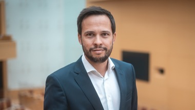 Martin Hagen, Vorsitzender der FDP Bayern, Chef der bayerischen FDP-Landtagsfraktion und Spitzenkandidat zur Landtagwahl.