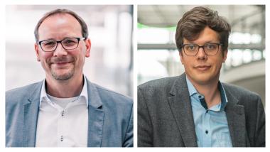 Karsten Klein MdB (links), stellvertretender Vorsitzender der FDP Bayern, Landesgruppenchef und Obmann der FDP-Fraktion im Haushaltsausschuss, und Lukas Köhler, stellvertretender Vorsitzender der FDP Bayern Vizechef der FDP-Bundestagsfraktion, kritisieren die verweigerte Unterstützung für den bayerischen Luftfahrthersteller „Lilium“.